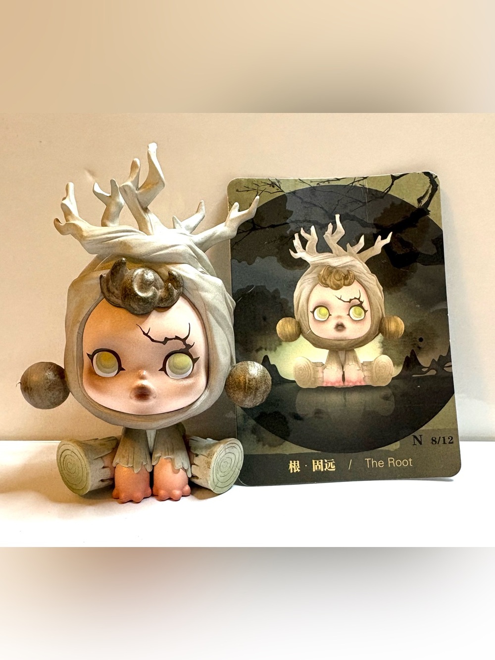 SKULLPANDA The Root – Ink Plum Blossom Series | POP MART |